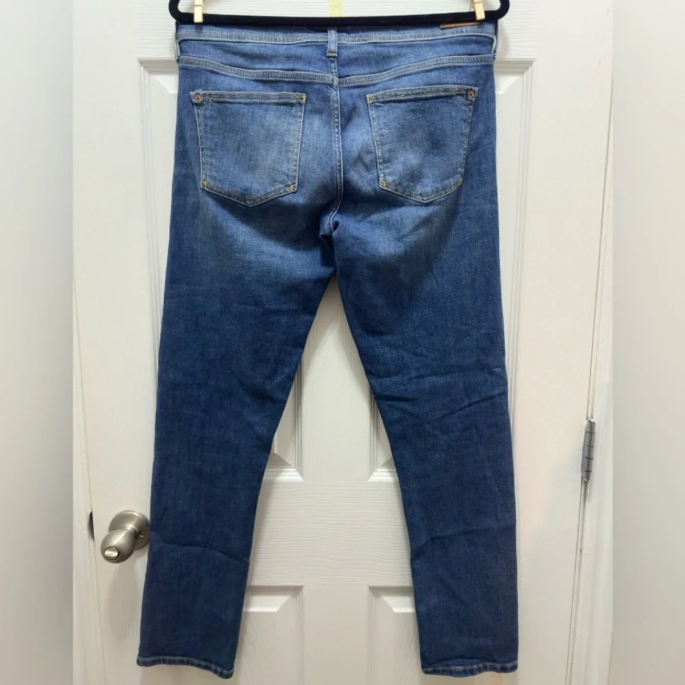 Anthropologie Pilcro & the Letterpress Tapestry Mid-Rise slim boyfriend size 27 - Picture 4 of 4